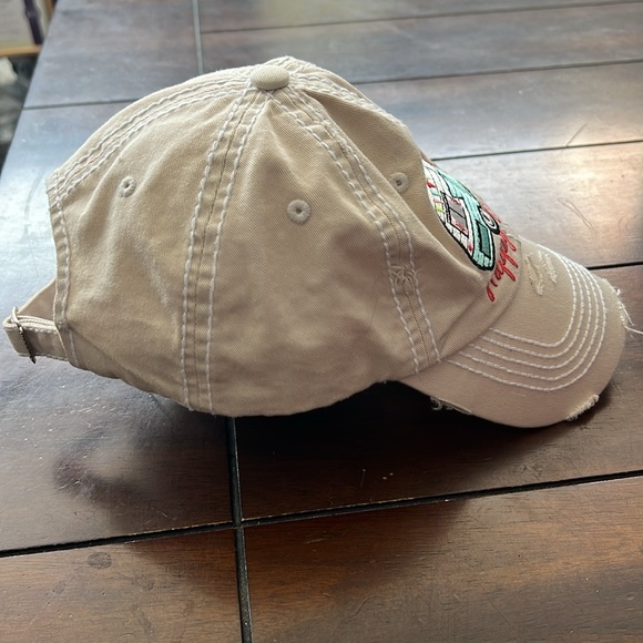 Happy Camper Ball Cap Adjustable Baseball Cap Hat - Picture 5 of 10